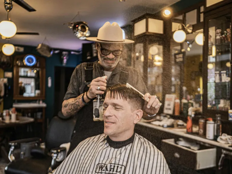 The $2 Shave and a Story: When America's Barbers Were the Original Life Coaches